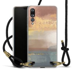 Carry Case Transparent Leather black/gold