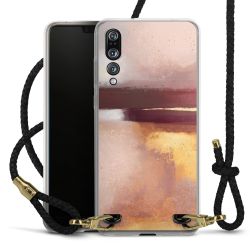 Carry Case Transparent Leather black/gold