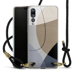 Carry Case Transparent Leather black/gold