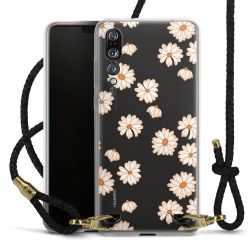 Carry Case Transparent Leather black/gold