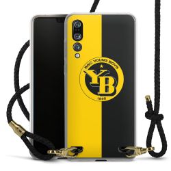 Carry Case Transparent Leather black/gold