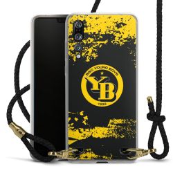 Carry Case Transparent Leather black/gold