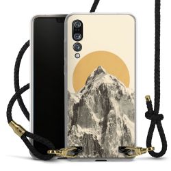 Carry Case Transparent Leather black/gold