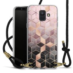 Carry Case Transparent Leather black/gold