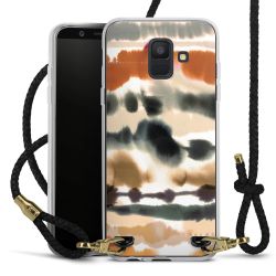 Carry Case Transparent Leather black/gold