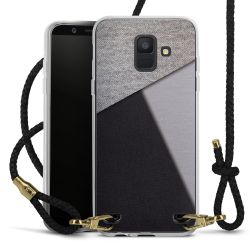 Carry Case Transparent Leather black/gold