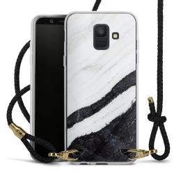 Carry Case Transparent Leather black/gold