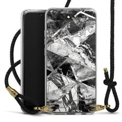 Carry Case Transparent Leather black/gold