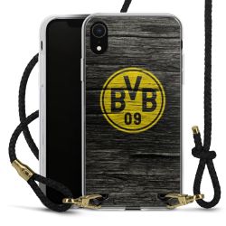 Carry Case Transparent Leather black/gold