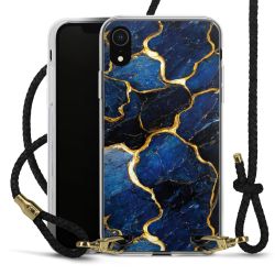 Carry Case Transparent Leather black/gold