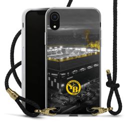 Carry Case Transparent Leather black/gold