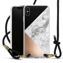 Carry Case Transparent Leather black/gold