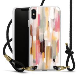 Carry Case Transparent Leather black/gold