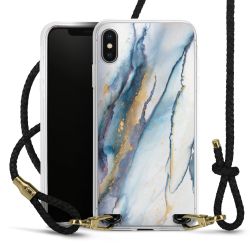 Carry Case Transparent Leather black/gold