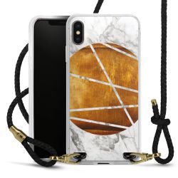 Carry Case Transparent Leather black/gold