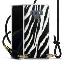 Carry Case Transparent Leather black/gold