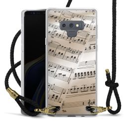 Carry Case Transparent Leather black/gold