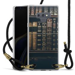 Carry Case Transparent Leather black/gold