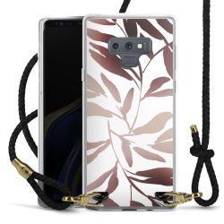 Carry Case Transparent Leather black/gold