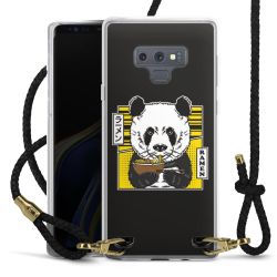 Carry Case Transparent Leather black/gold