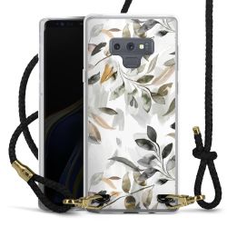 Carry Case Transparent Leather black/gold