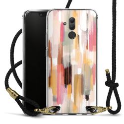 Carry Case Transparent Leather black/gold