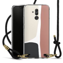 Carry Case Transparent Leather black/gold