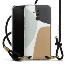 Carry Case Transparent Leather black/gold