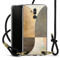 Carry Case Transparent Leather black/gold