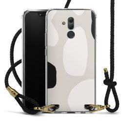 Carry Case Transparent Leather black/gold