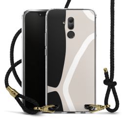 Carry Case Transparent Leather black/gold