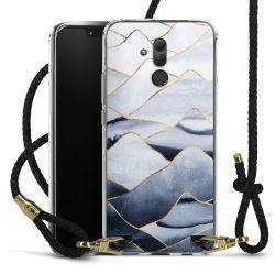 Carry Case Transparent Leather black/gold