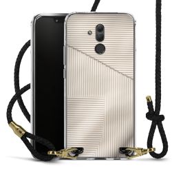 Carry Case Transparent Leather black/gold