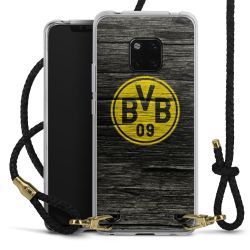 Carry Case Transparent Leather black/gold