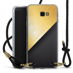 Carry Case Transparent Leather black/gold