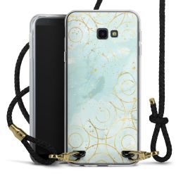 Carry Case Transparent Leather black/gold