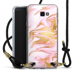 Carry Case Transparent Leather black/gold