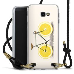 Carry Case Transparent Leather black/gold