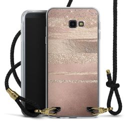 Carry Case Transparent Leather black/gold