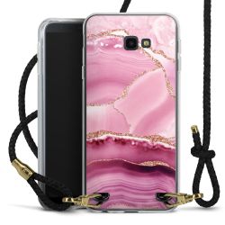 Carry Case Transparent Leather black/gold