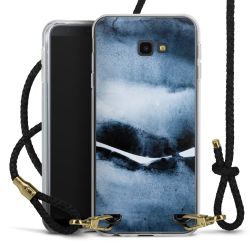 Carry Case Transparent Leather black/gold