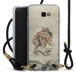 Carry Case Transparent Leather black/gold