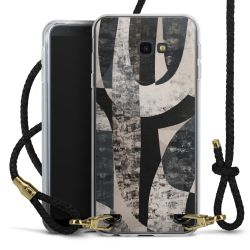 Carry Case Transparent Leather black/gold