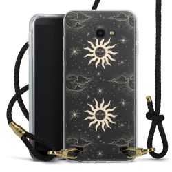 Carry Case Transparent Leather black/gold