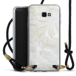 New Carry Case Transparent Leder schwarz/gold