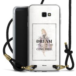 Carry Case Transparent Leather black/gold