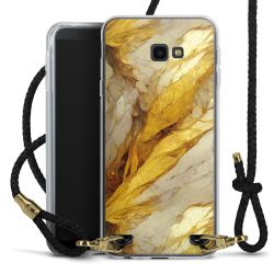 Carry Case Transparent Leather black/gold