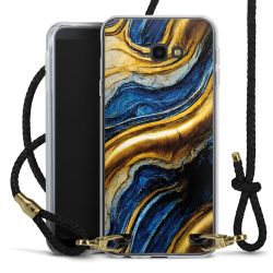 Carry Case Transparent Leather black/gold