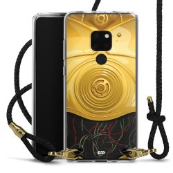 Carry Case Transparent Leather black/gold