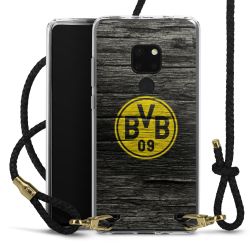 Carry Case Transparent Leather black/gold